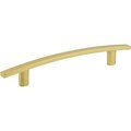 Elements By Hardware Resources 128 mm Center-to-Center Brushed Gold Square Thatcher Cabinet Bar Pull 859-128BG